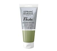 Lefranc Bourgeois Flashe Acrylique Tube 80ml Terre Verte Claire