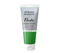 Lefranc Bourgeois Flashe Acrylique Tube 80ml Vert Brillant