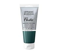 Lefranc Bourgeois Flashe Acrylique Tube 80ml Vert Émeraude (Imit.)