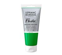 Lefranc Bourgeois Flashe Acrylique Tube 80ml Vert Fluo