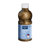 Lefranc Bourgeois - Gel pailleté pour enfants - Bouteille 250ml - Or