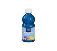 Lefranc Bourgeois - Acrylique liquide brillante Glossy pour enfants- 250ml Bleu Primaire