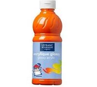 Lefranc Bourgeois GLOSSY - Peinture - peinture acrylique - orange - 500 ml Orange G