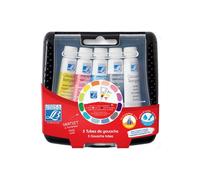 LEFRANC & BOURGEOIS gouache couleurs assorties paquet de 5