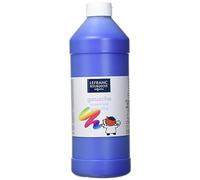Lefranc Bourgeois - Gouache liquide Essentiel pour enfants - Bouteille 1L - Bleu foncé