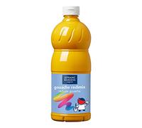 Lefranc Bourgeois - Gouache liquide Redimix pour enfants - Bouteille 1L - Jaune d'or
