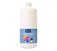 Lefranc Bourgeois - Gouache liquide Redimix pour enfants - Bouteille 2L - Blanc