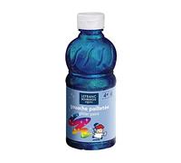 Flacon De Peinture Gouache Pailletée - 250 Ml - Bleu Pastel - Lefranc Bourgeois G