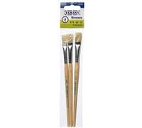 Lefranc Bourgeois Grippy - Pinceau - rond - taille : 4, 10, 16 (pack de 3) G