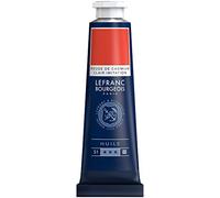 Lefranc Bourgeois Huile Fine 40ml Rouge De Cadmium Clair Imitation