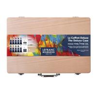Lefranc Bourgeois Huile Fine Coffret Bois Deluxe, Assortiment