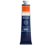 Lefranc Bourgeois Huile Fine Tube 200ml Orange De Cadmium Imitation
