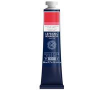 Lefranc Bourgeois Huile Fine Tube 200ml Ton Rouge De Cadmium Clair