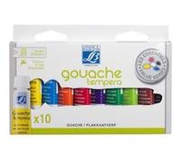 Lefranc Bourgeois Les Essentiels Value Series - Peinture - peinture à tempera à base d'eau - 10 ml (pack de 10) G