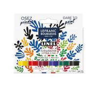 Lefranc Bourgeois Linel - Coffret de gouache extra-fine Matisse, 6 × 14 ml
