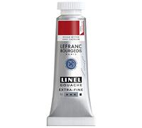 Lefranc Bourgeois Linel Gouache Extra-Fine Tube 14ml Rouge Moyen Sans Cadmium Série 3