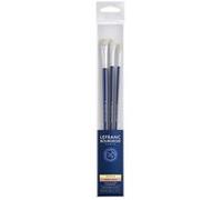 Lefranc Bourgeois - Lot de pinceaux - 3 parties - rond - taille : 2, 6, 10 G