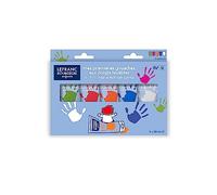 Lefranc Bourgeois Fun - Ensemble de peinture - 5 parties - gouache - 5 couleurs - rouge, bleu, vert, orange, blanc - 80 ml G