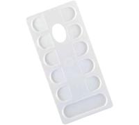 Lefranc Bourgeois - Palette de peinture rectangulaire - 11 alvéoles