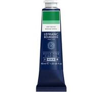 Lefranc Bourgeois - Peinture - peinture à l'huile - vert moyen - semi-opaque - fine - 40 ml Vert G