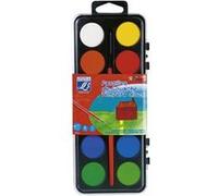 Lefranc Bourgeois - Peinture - peinture à tempera - couleurs assorties (pack de 12) G