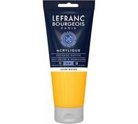 Lefranc Bourgeois Acrylique Fine Tube 200ml Jaune Moyen