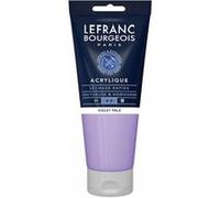 Lefranc Bourgeois - Peinture - peinture acrylique - violet pale - opaque - satin - fine - 200 ml G