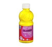 Lefranc Bourgeois GLOSSY - Peinture - peinture acrylique - jaune primaire - 250 ml G