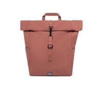 Lefrik - Sac à dos décontracté Roll Mini - Plus de confort - 2 positions, 2 tailles différentes - Tissu 100 % recy co Friendly - Pour ordinateur portable de 13 pouces, Bronze, Mediano, Urbain