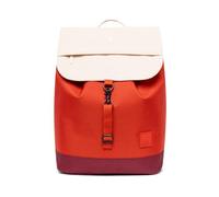 Lefrik - Sac à dos SCOUT - Votre meilleur ami avec fermeture en métal - 100 % polyester recyclé - 40 x 30 x 16 cm - 500 g, Cerise Block, M