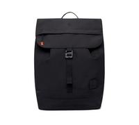 Lefrik - Sac à dos SCOUT - Votre meilleur ami avec fermeture en métal - 100 % polyester recyclé - 40 x 30 x 16 cm - 500 g (Black Ripstop), Ripstop noir, M