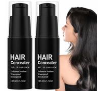 Lefron Hair Concealer 2.0, 2 Pcs Hair Concealer Cream, Cover Grey Roots for Thinning Hair, Waterproof and Sweatproof Lasting Coverage, Hair Concealer Cream for Women and Men