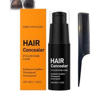 Lefron Magic Hair Concealer 2.0, crème anti-cernes pour cheveux, couvre instantanément les racines grises, imperméable et résistant à la transpiration pour cheveux clairsemés et racines grises, aspect