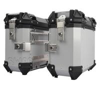Left and right motion bag, 18l 28l 35l baule side for motion aluminium side luggage bag, impermeable/black lateral bag, silver (silver, 35l)
