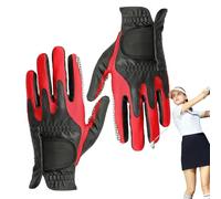 Left Hand Golf Gloves - Breathable Anti-Slip Protective Gear, Left-Handed Golfer Swing Training Gloves | Outdoor Sports, Driving Range, Course Practice, Fitness Training, Golf Practice, Durable