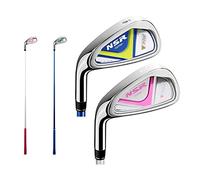 Left Handed Kids Golf Iron Set 7 9, Youth Junior Golf Clubs pour Les Filles de 3 à 12 Ans, Lightweight Graphite Shaft Beginner Training Gear Équipement de Sport