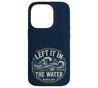 Left in The Water Matthew 28:19 Christian Baptism Coque pour iPhone 14 Pro