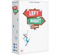 Asmodée – Jeu d'ambiance Left Right Dilemma – Dilemmes déjantés, 3–6 joueurs, 30 min – VF Cojones