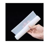 LEFTART Feuille de Caoutchouc de Silicone translucide, 200x200mm, for Four à Pression sous Vide, Tapis en Silicone résistant à la Chaleur(1mm)
