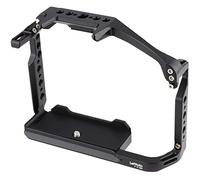 LEFTFOTO Cage complète pour Panasonic Lumix GH6 - Cage légère avec plaque de base de type Arca intégrée, idéale pour le vlogging, la prise de vue vidéo, les voyages et l'utilisation en studio