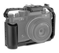 Leftfoto Caméra Cage pour Nikon Z f avec poignée de poignée, support de cadre de protection de l'appareil photo avec base Arca, compatibilité de la cage vidéo avec stabilisateur DJI RS - pour tir