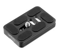 LEFTFOTO Plaque de fixation universelle en métal pour trépied d'appareil photo reflex numérique 60 mm Compatible avec Arca Swiss Standard Clamp, Accessoire Photographie