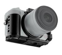 Leftfoto R50V Cage pour Canon R50V avec poignée de préhension - Cadre de protection pour appareil photo avec base Arca Compatibilité avec stabilisateur DJI RS - pour prise de vue vidéo Vlog