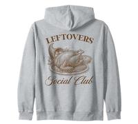 Leftovers Social Club Automne Thanksgiving 2026 Turquie Sweat à Capuche