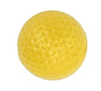 Leftwei Balles en Mousse PU de 42,5 Mm, Balle d'entraînement Douce à Haute densité avec Une Forte flexibilité et Résistance aux Chocs, Idéale pour Les Exercices de Swing à la Maison (Yellow)