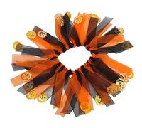 Leftwei Collier d'halloween pour Animal de Compagnie, Collier d'halloween pour Chien, de Costume pour Animal de Compagnie, Doux et Confortable avec Tête de Citrouille, Idéal pour Les Chiens de (M)