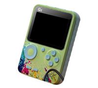 Leftwei Console de Jeu Portable G5, Appareil Compact pour 2 Joueurs, Prend en Charge L'extension de la Carte Mémoire et L'écran 3,0 Pouces, Matériau ABS (Green)