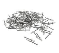 Leftwei Corps de Rivets Fermés pour Panneaux de Carrosserie 90 110, 100 | Rivets aveugles scellés, plastique et métal, finition lisse, attaches de garniture de carrosserie