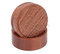 Leftwei Distributeur D'aiguilles à café, Outil de Bourrage en Bois Durable pour un Broyage Uniforme du café et un Mélange de Poudre, Bois Shabili 1 unité (58MM)
