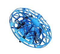 Leftwei Drones Volants Durables à Commande Manuelle, Jouet Ovni Volant Léger pour L'amusement Intérieur et Extérieur pour Enfants et Adultes âgés de 8 Ans et Plus (Blue)